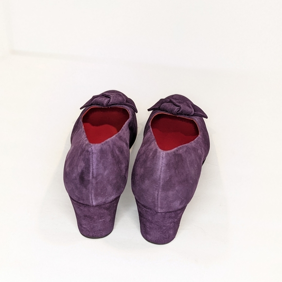 Vintage Rue du jour suede wedges - Picture 7 of 15